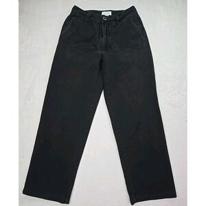 I Love Ugly Jeans Hi Stranger Womens S (27x27) Black Wash 100% Cotton Zipper Fly